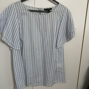 BR factory striped blouse